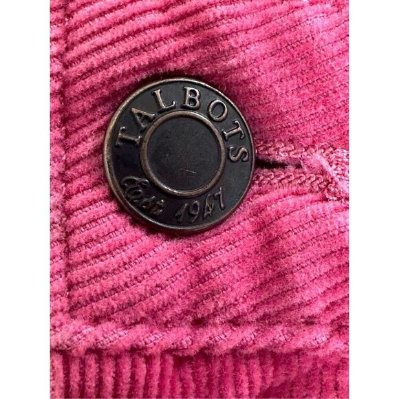 Talbots pink corduroy pants size 16 - Picture 5 of 8